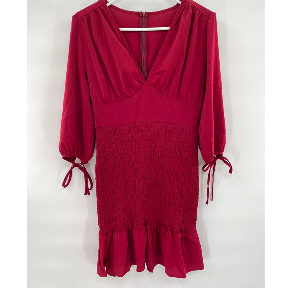 zalful Dresses & Skirts - NWT Zalful Red fitted dress size 4 Valentines Day!